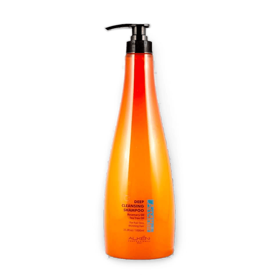 Alken Art4Hair Deep Cleansing Shampoo in a 1000ml orange salon pump bottle