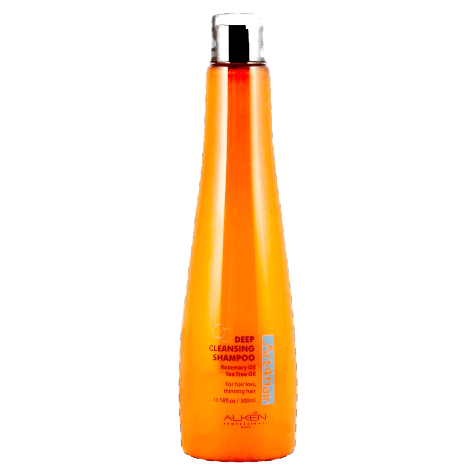 Alken Art4Hair Deep Cleansing Shampoo in a 300ml orange retail bottle